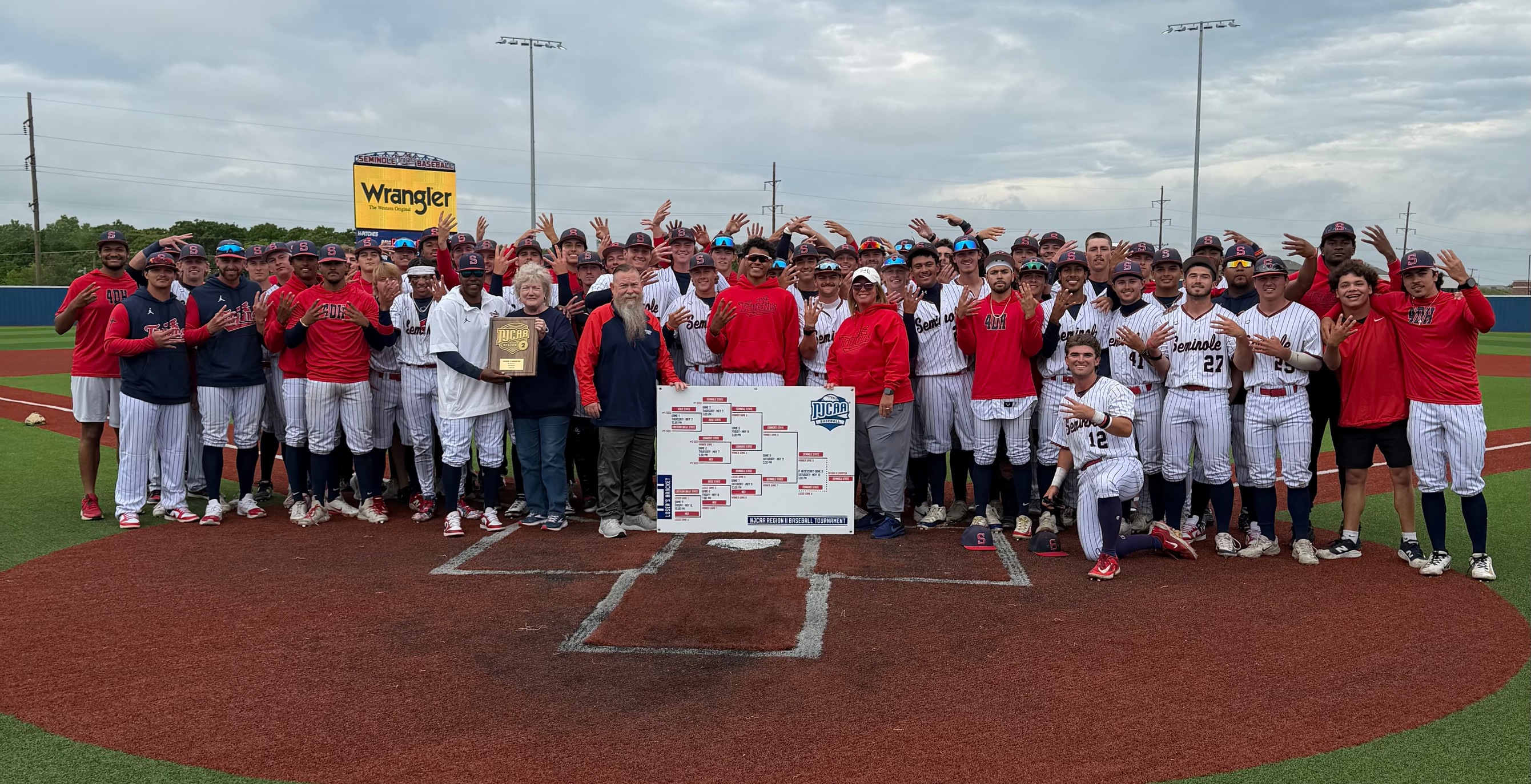 2026 Region 2 DI Baseball &amp; South Central District Champions - Seminole State College