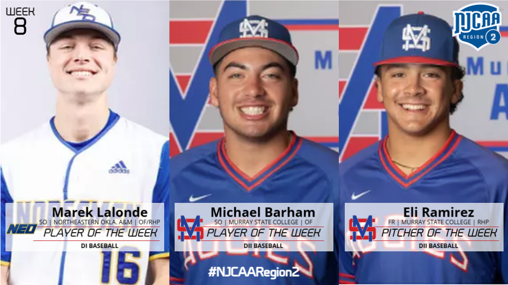 Week 8 - Baseball Players of the Week