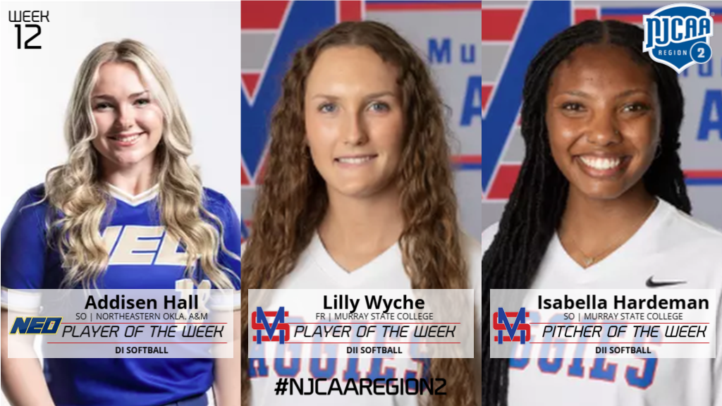 Week 12 - Softball Players of the Week