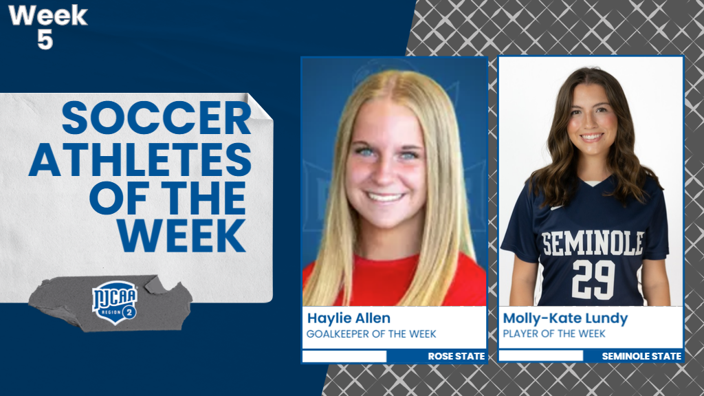 2025 - Week 5 - Women's Soccer Athletes of the Week